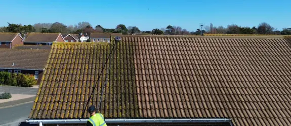 Roof cleaning a healthcare centre in {Area}